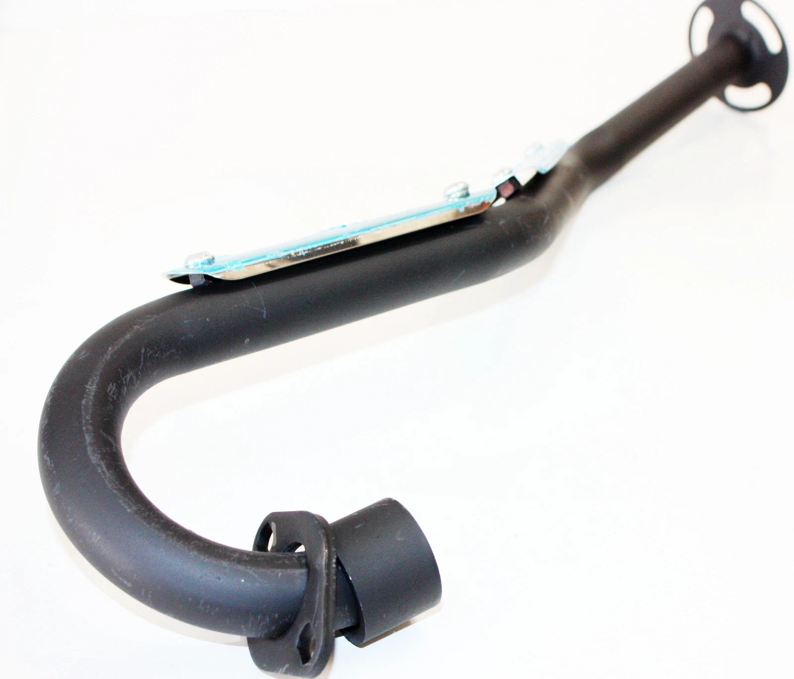 Exhaust Pipe + Red Alloy Muffler for 150cc 200cc 250cc Pit Quad Dirt Bike ATV