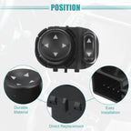 Rear View Mirror Switch for Chevrolet Malibu (2004–2008)