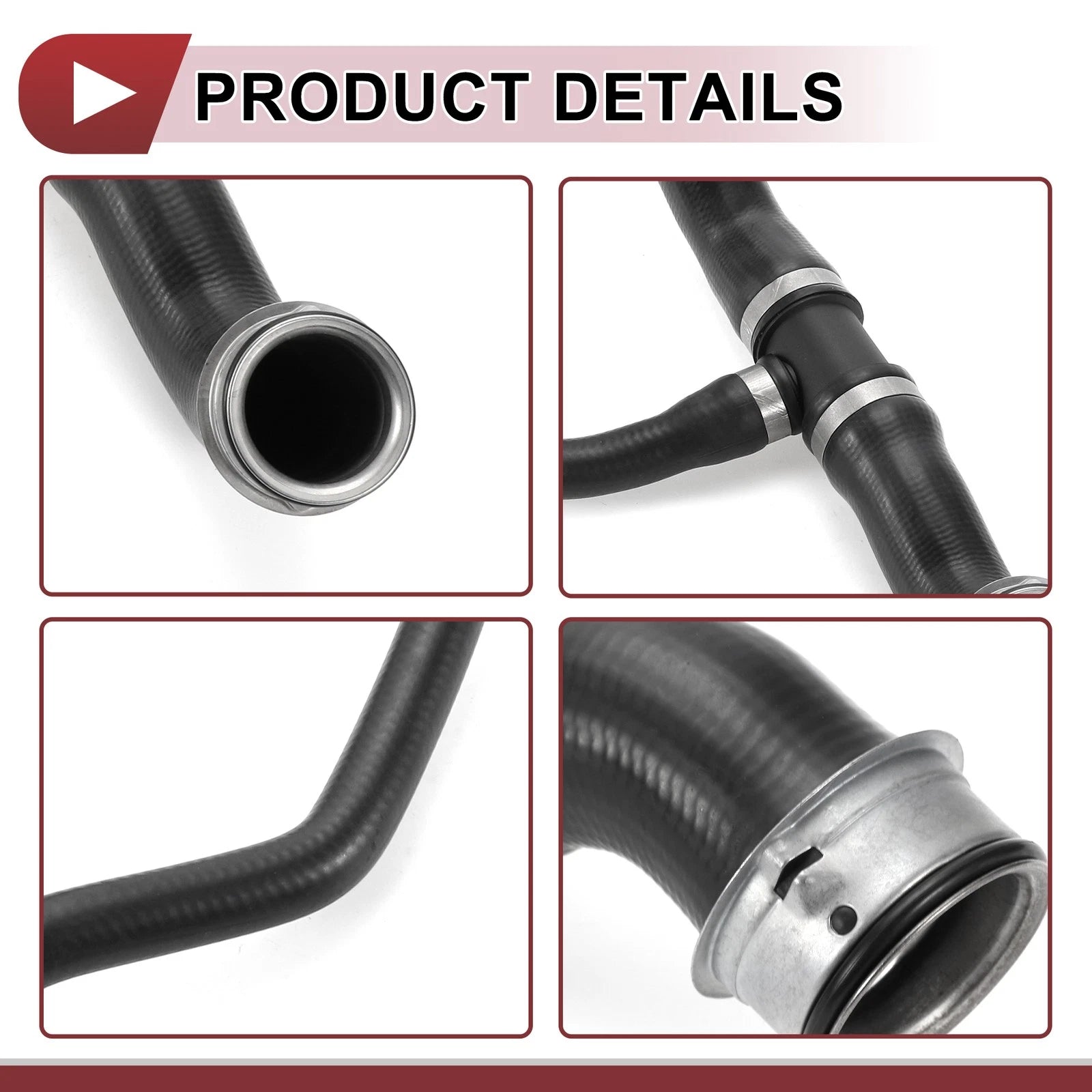 Radiator Coolant Hose for Mercedes Benz S-Class W221 S350 (2007–2013) No.A2215014682 Rubber