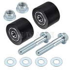Set of 2 Upper Lower Chain Rollers for Honda XR250L XR250R XR650R (1991–2007)