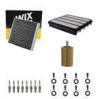 Denso Tune Up Kit & NGK 8 Spark Plugs for Land Cruiser LX570 (2008–2021)