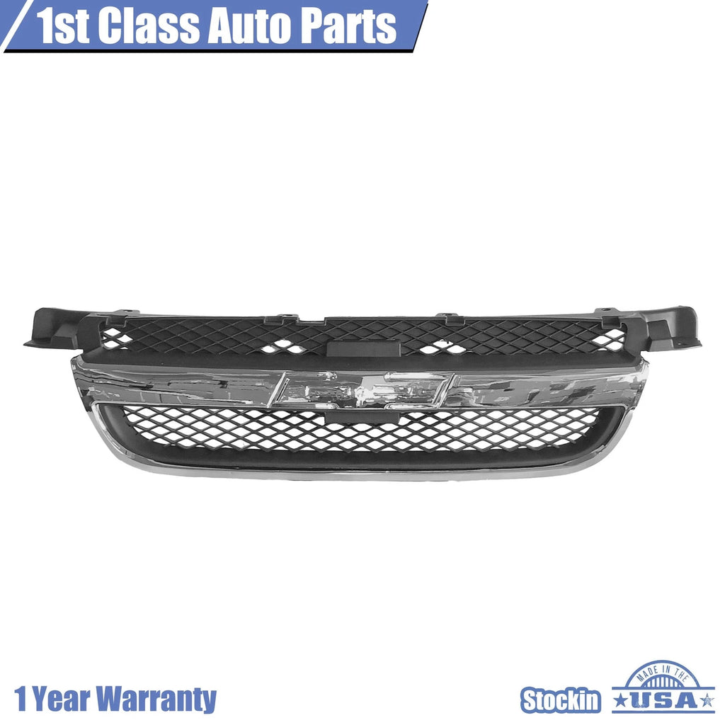 Chrome Black Grille Assembly for Chevrolet Aveo Sedan (2007–2011)