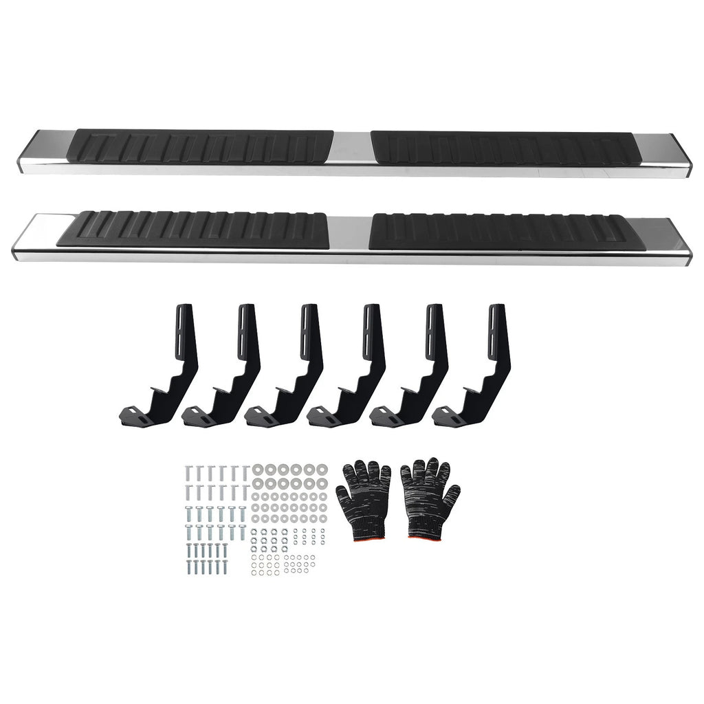 Running Boards Side Step Bars for Silverado/Sierra 2500HD (2007–2019)