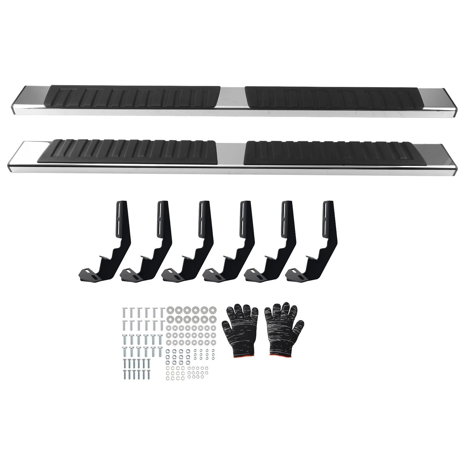 Running Boards Side Step Bars for Silverado/Sierra 2500HD (2007–2019)