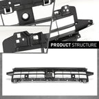 Front Center Lower Bumper Cover Grille Trim for Audi Q3 (2019–2024)