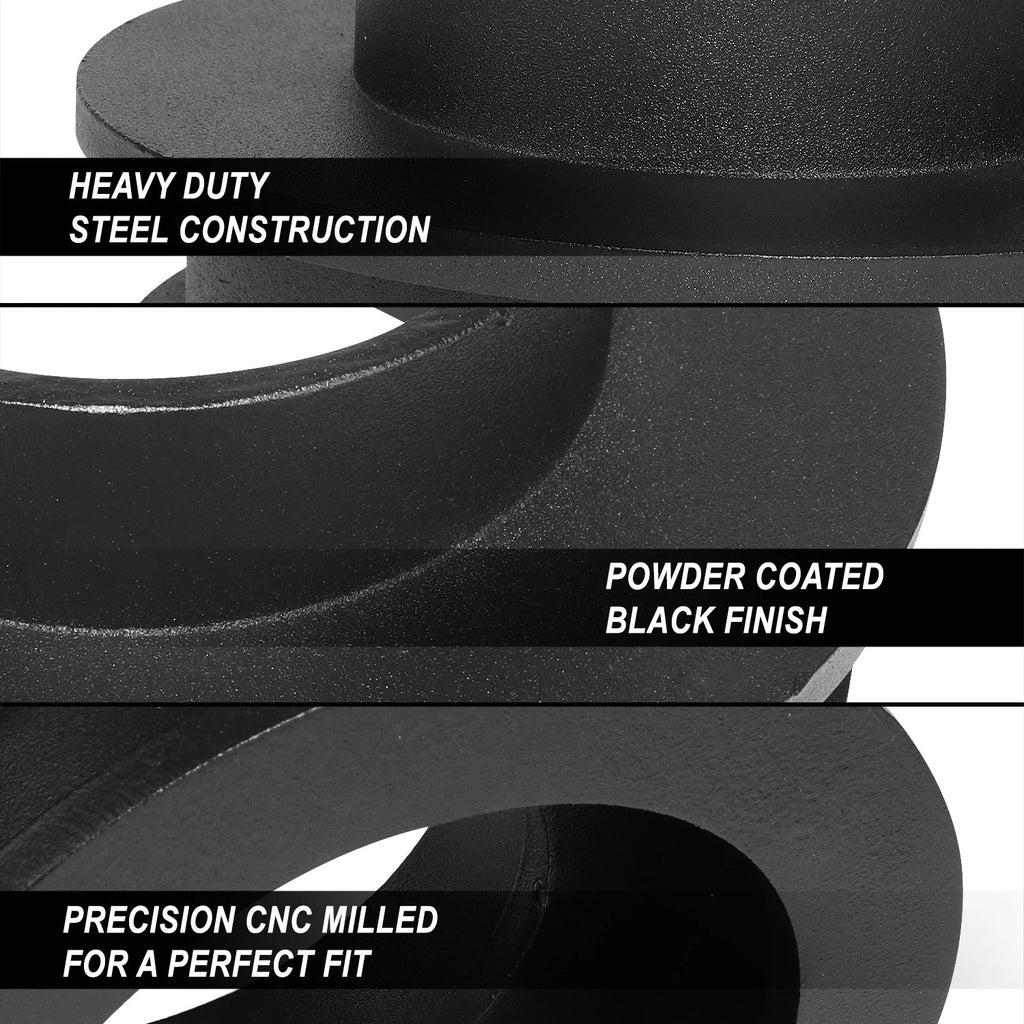 3" Front Leveling Lift Kit Coil Spring Spacers for Dodge Ram 1500 (2002–2014)