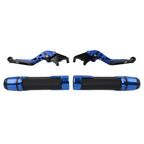 Brake Clutch Lever Handlebar Grip Set for BMW R1200GS R1250GS (2013–2023)