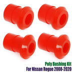 4X Front Subframe Poly Bushing Kit for Nissan Rogue (2008–2020)