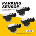 Set of 4 Parking Assist Sensors for Cadillac Chevy Silverado GMC (2014–2019)