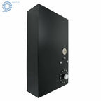 17 Gallon Fuel Cell Gas Tank for Street Rod (Aluminum, Black)
