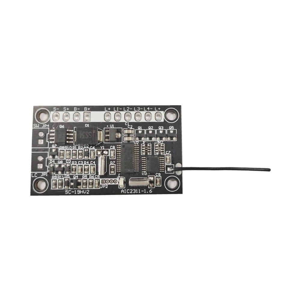 12V Wireless Solar Light Control Module for Universal Use (Adjustable Flash Rate)