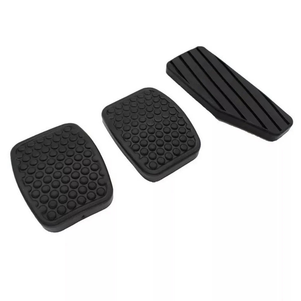 3 x Brake Clutch Accelerator Pedal Rubber Pad Covers for Daewoo Matiz (2000-2010)