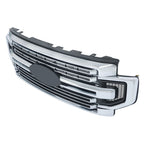 Chrome Front Grille for Ford F250 F350 (2020–2022) Super Duty