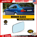 Left Heated Mirror Glass for BMW 745i 745Li 750i 750Li 760i (2002–2008)