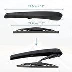 Rear Back Windshield Wiper Blade Arm Set for Buick Encore, Chevrolet Trax (2013–2021)
