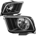Smoked LED Fog Light Kit for Ford Mustang (2005–2009) - Black Housing, Clear Lens