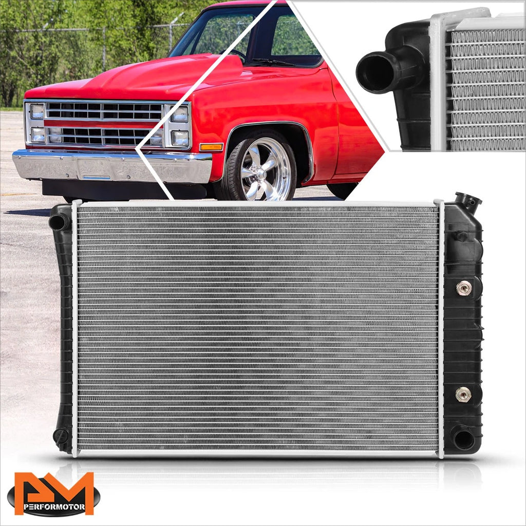 OE Style Aluminum Core Radiator DPI-730 for Chevy C/K Pickup Suburban (1973–1986)