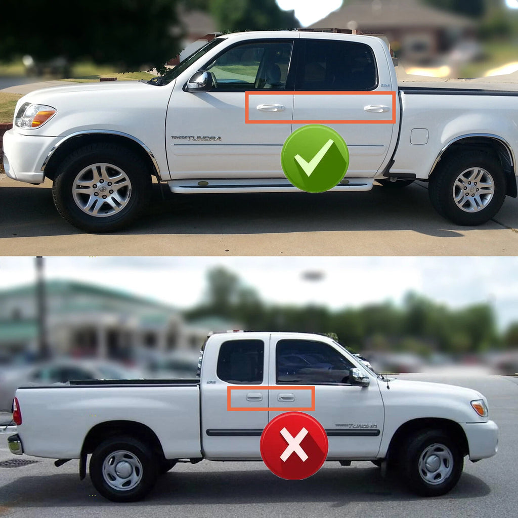 Left Bumper Grille Headlight Filler Panel for Tundra Crew Double Cab (2003–2006)