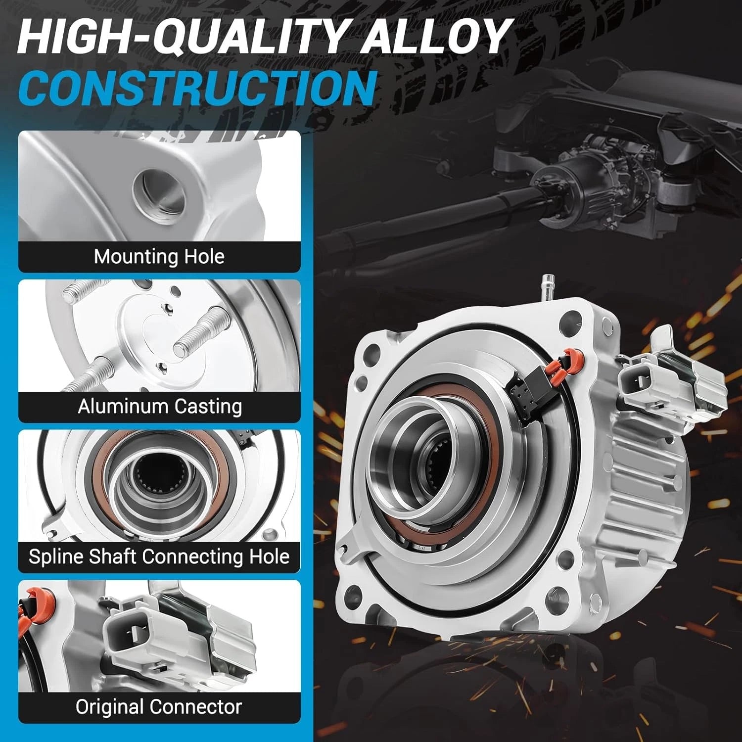 Rear Differential Viscous Coupler 41303-28013 for Toyota Sienna (2011–2018)