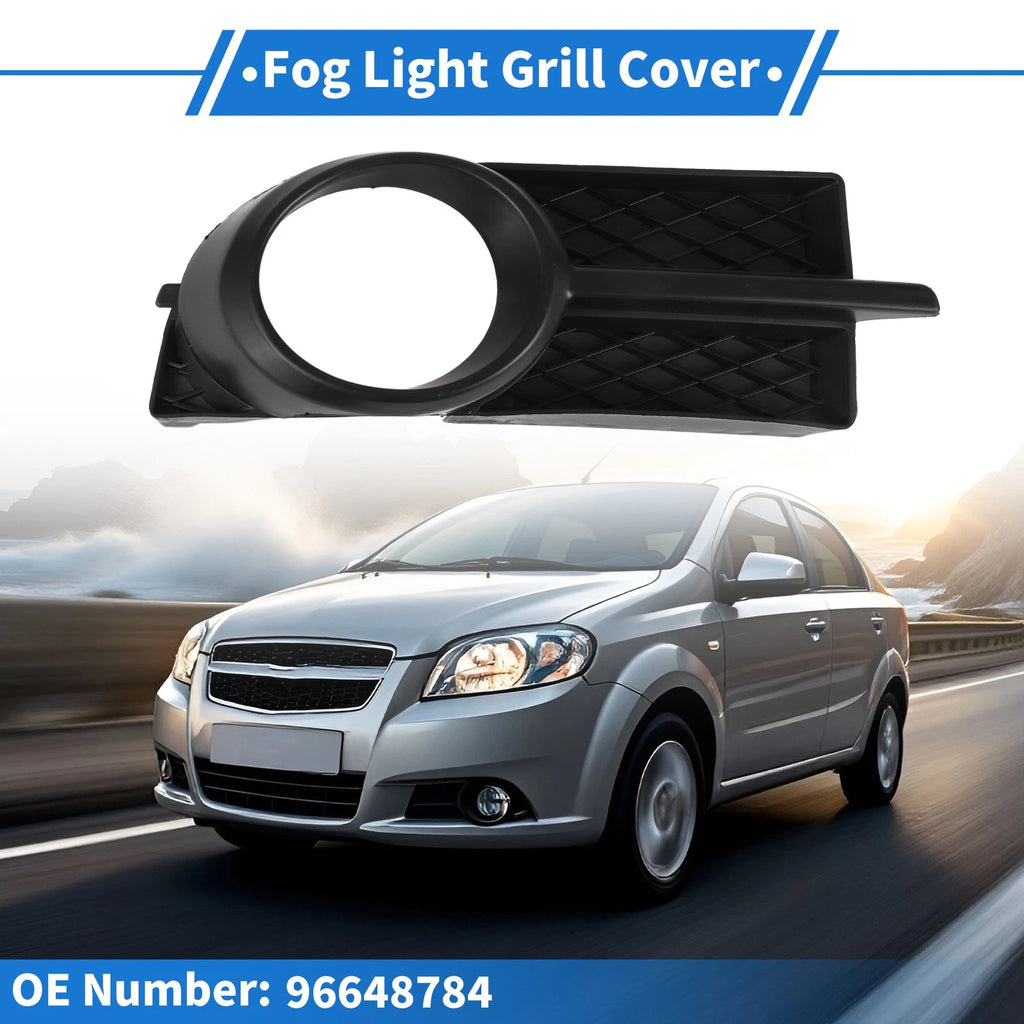 1 Pcs Fog Light Grill for Chevrolet Aveo (2007–2011) No. 96648784