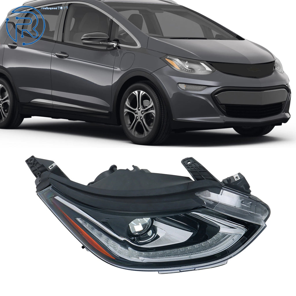 Headlight Assembly for Chevrolet Bolt EV (2017–2021) Xenon HID with LED DRL
