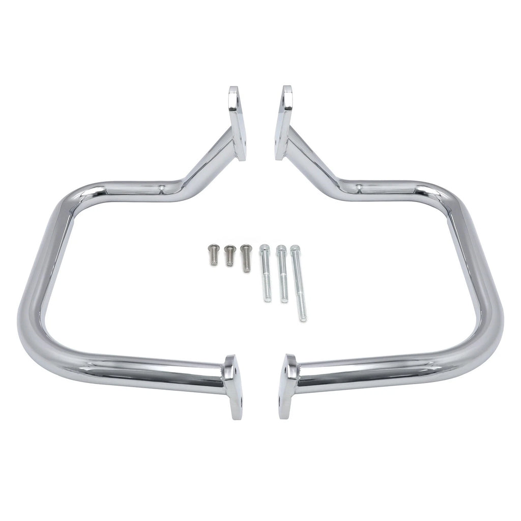 Chrome 1.25" Rear Saddlebag Guard Crash Bar for Harley Softail (1997–1999)