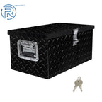 20 Inch Black Aluminum Trailer Chest Box for Pickup 