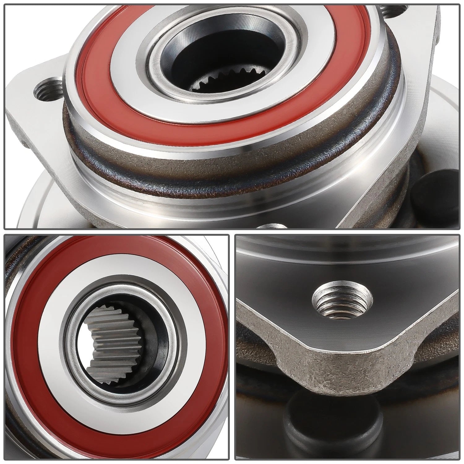 Front Wheel Hub Assembly with Bearing for Jeep Cherokee Wrangler (1999–2006)