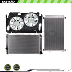 Cooling Fan Radiator AC Condenser Kit for Toyota RAV4 (2006–2012)
