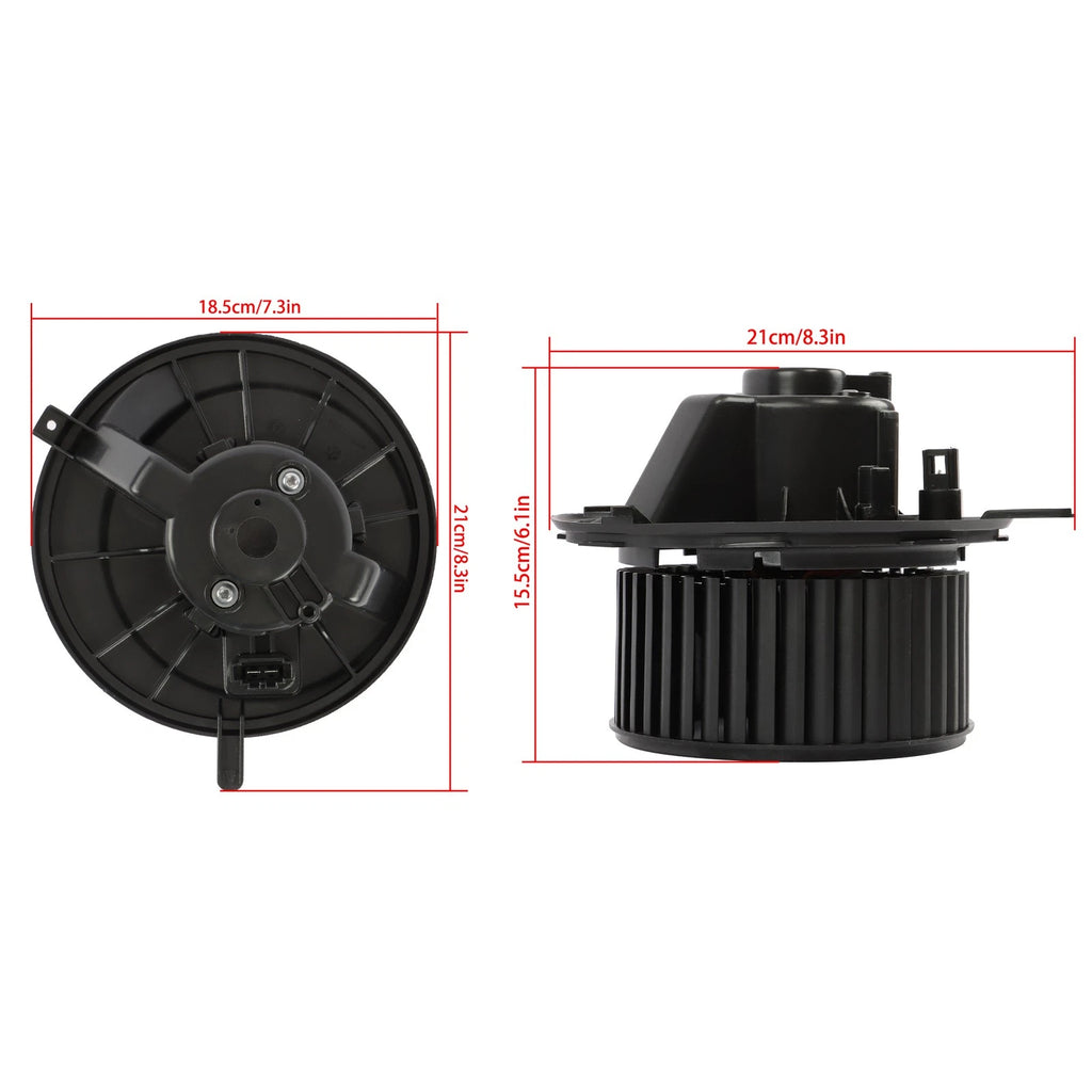 A/C Heater Blower Motor for VW Jetta Tiguan Golf Passat Eos CC (2006-2019)