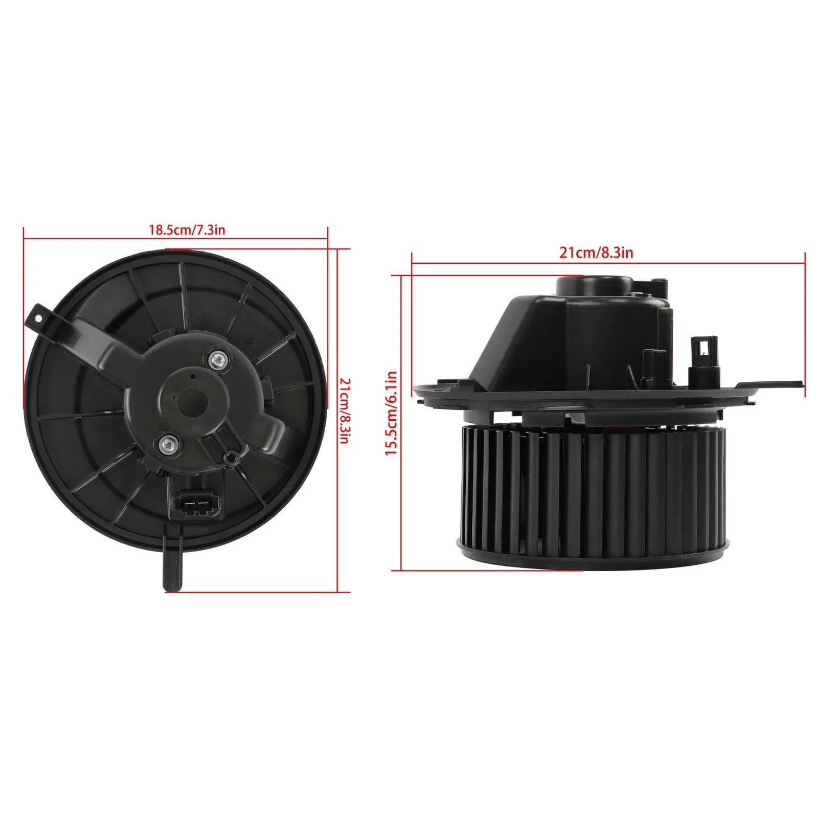 A/C Heater Blower Motor for VW Jetta Tiguan Golf Passat Eos CC (2006-2019)