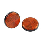 Round Warning Reflector Side Marker  for Motorcycle ATV