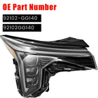 LED Headlight Lamp for Kia K4 (2025–2026) 92102-GG140