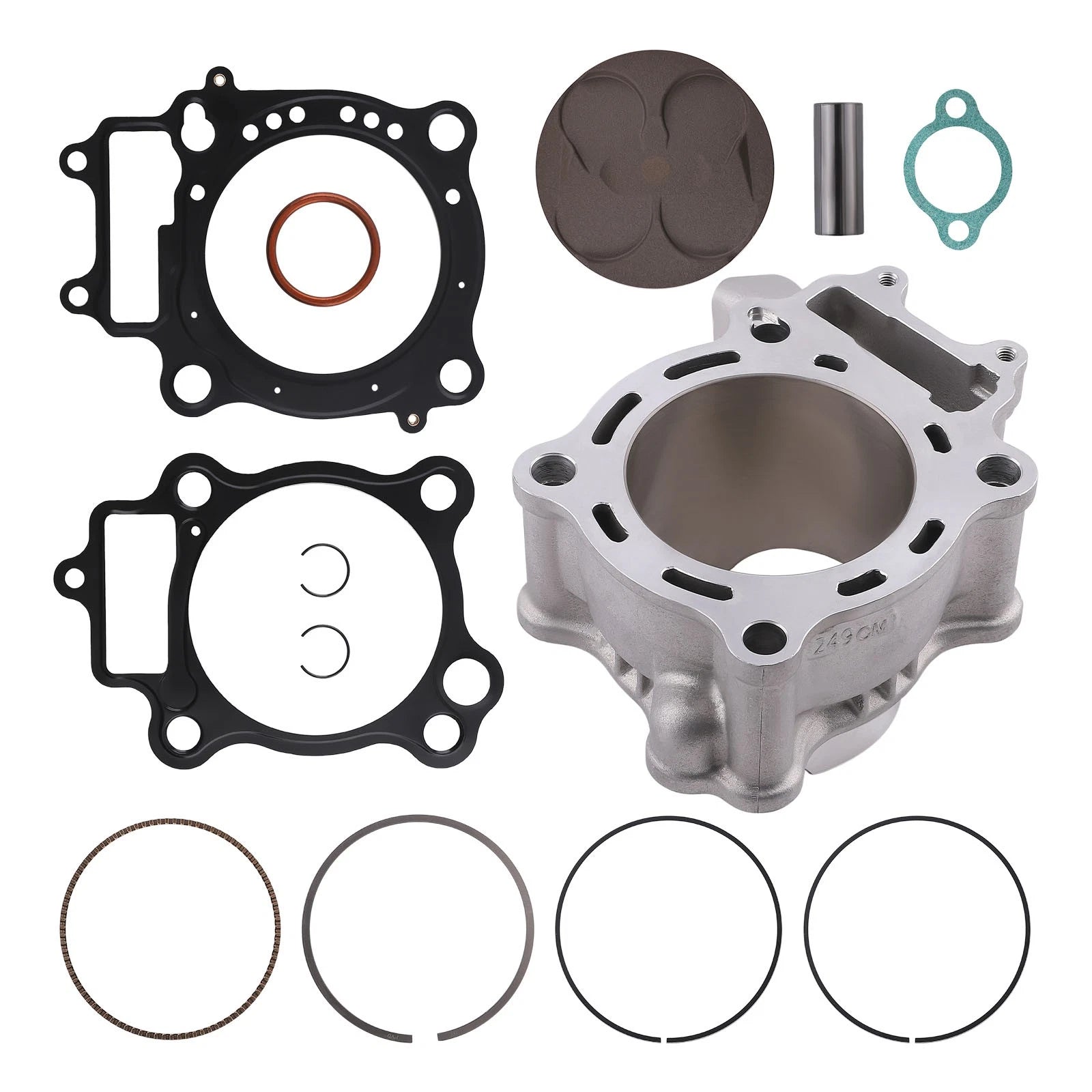 Top End Rebuild Kit for Honda CRF250R CRF250X (2004–2017) 249cc