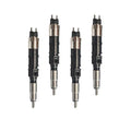 Set of 4 Common Rail Fuel Injectors 095000-6460 RE529150 for John Deere