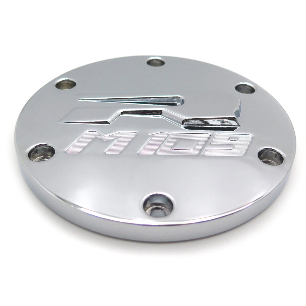 Motorcycle Derby Covers for Suzuki Boulevard M109R (2006–2013) Chrome Billet