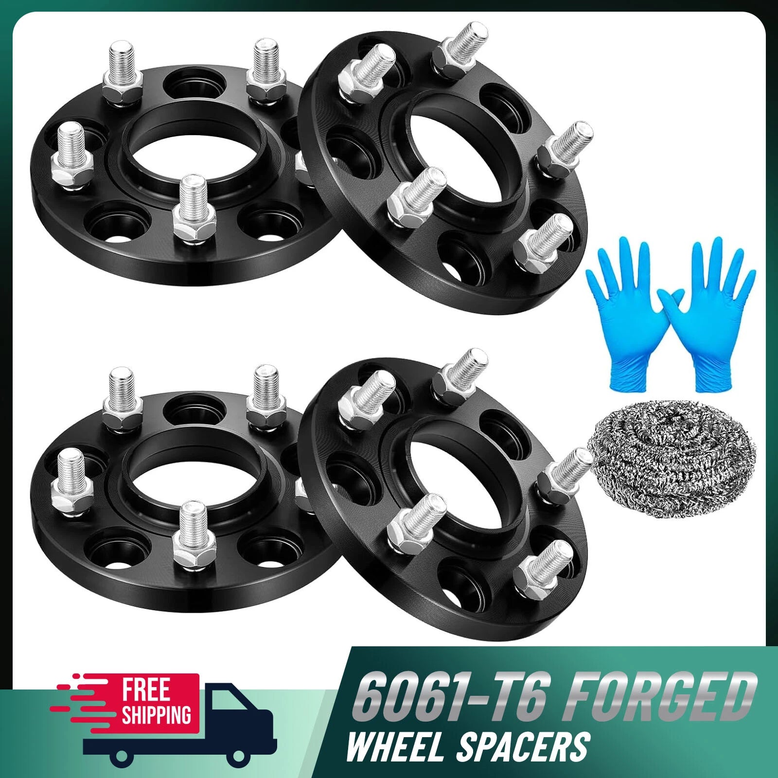 4PCS 15mm Hubcentric Wheel Spacers for Nissan Altima Infiniti G35 (2002–2013)