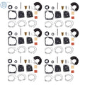 Carburetor Kit for Johnson Evinrude V4 (Various Years)