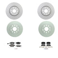 Bosch QuietCast Rotor & Semi-Metal Disc Brake Pad Kit for Audi A3 (2006–2013)