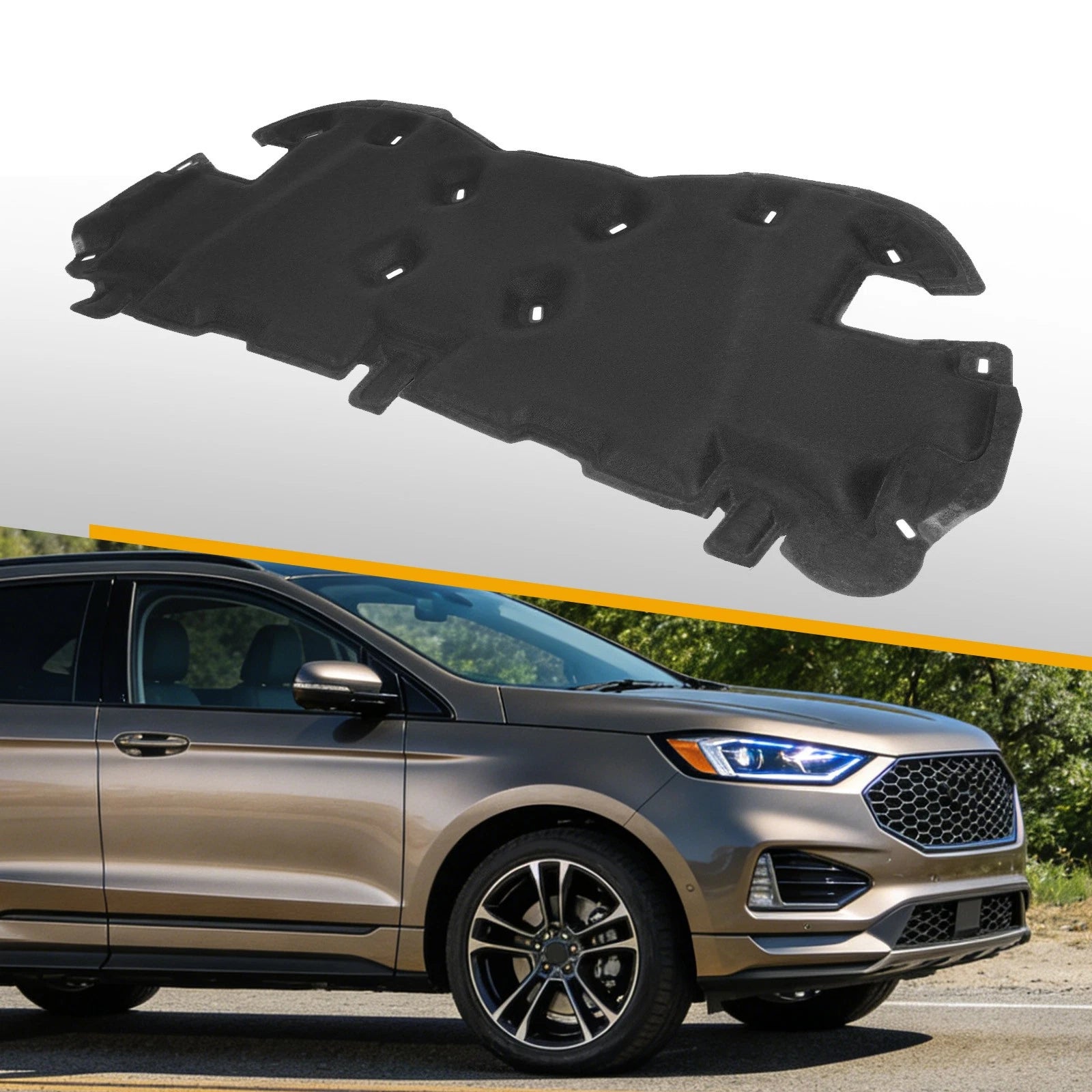 Hood Insulation Pad Cover for Ford Edge (2019–2024) #KT4Z-16738-B