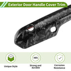 Set of 1 Exterior Door Handle Cover for Ford Mustang (2024–2025) Smart Forged Grain