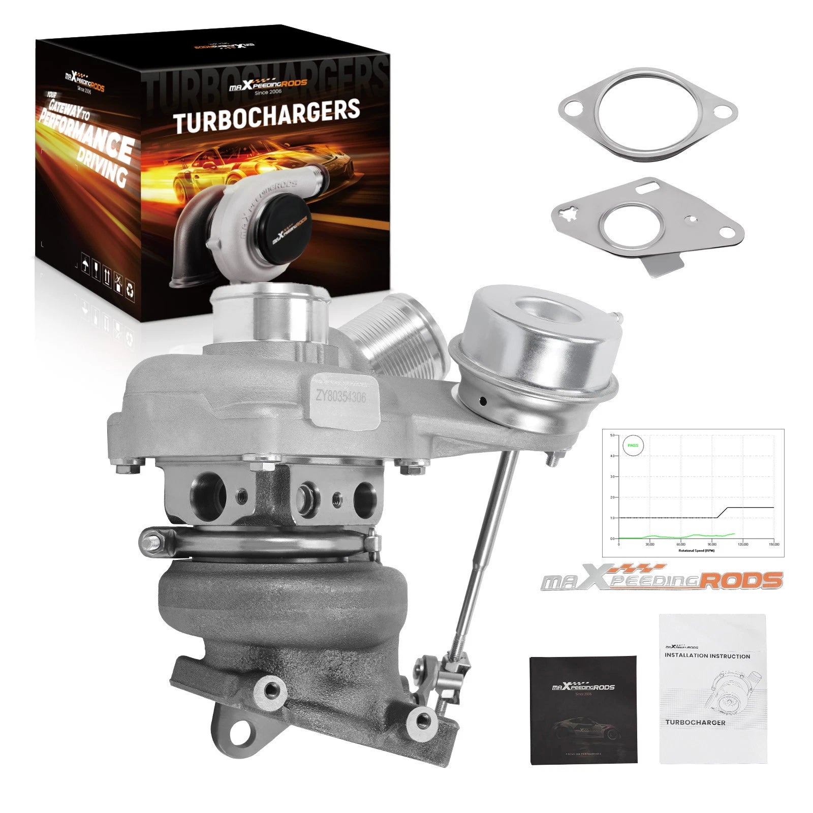 Billet Turbo for Ford F150 2.7L V6 EcoBoost (2015–2017) FL3Z6K682A