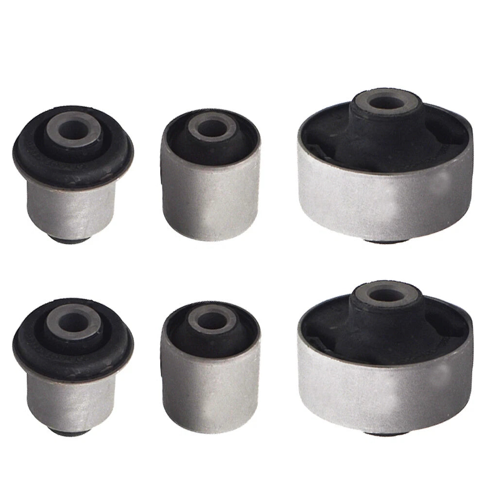 Set of 6 Front Lower Control Arm Bushings for Acura TSX (2004-2008)