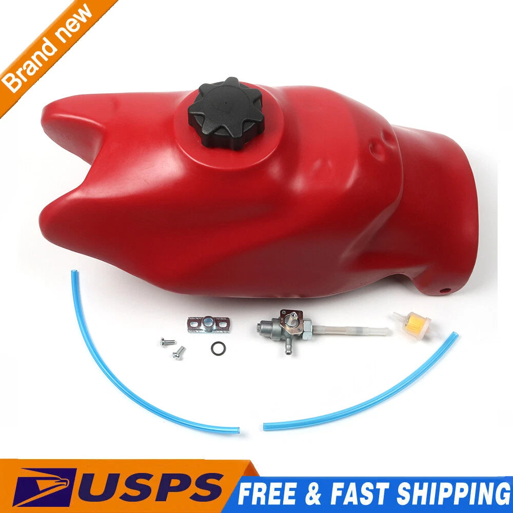 Plastic Fuel Tank & Gas Cap for Honda TRX250X, TRX300EX (1987–2006)