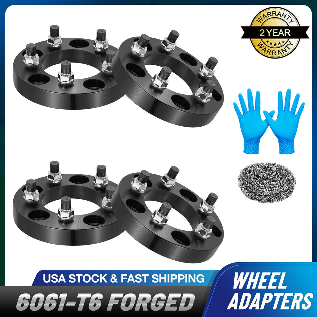 1" 5x5 to 5x4.5 Wheel Adapters for Chrysler Dodge (1991–2019)