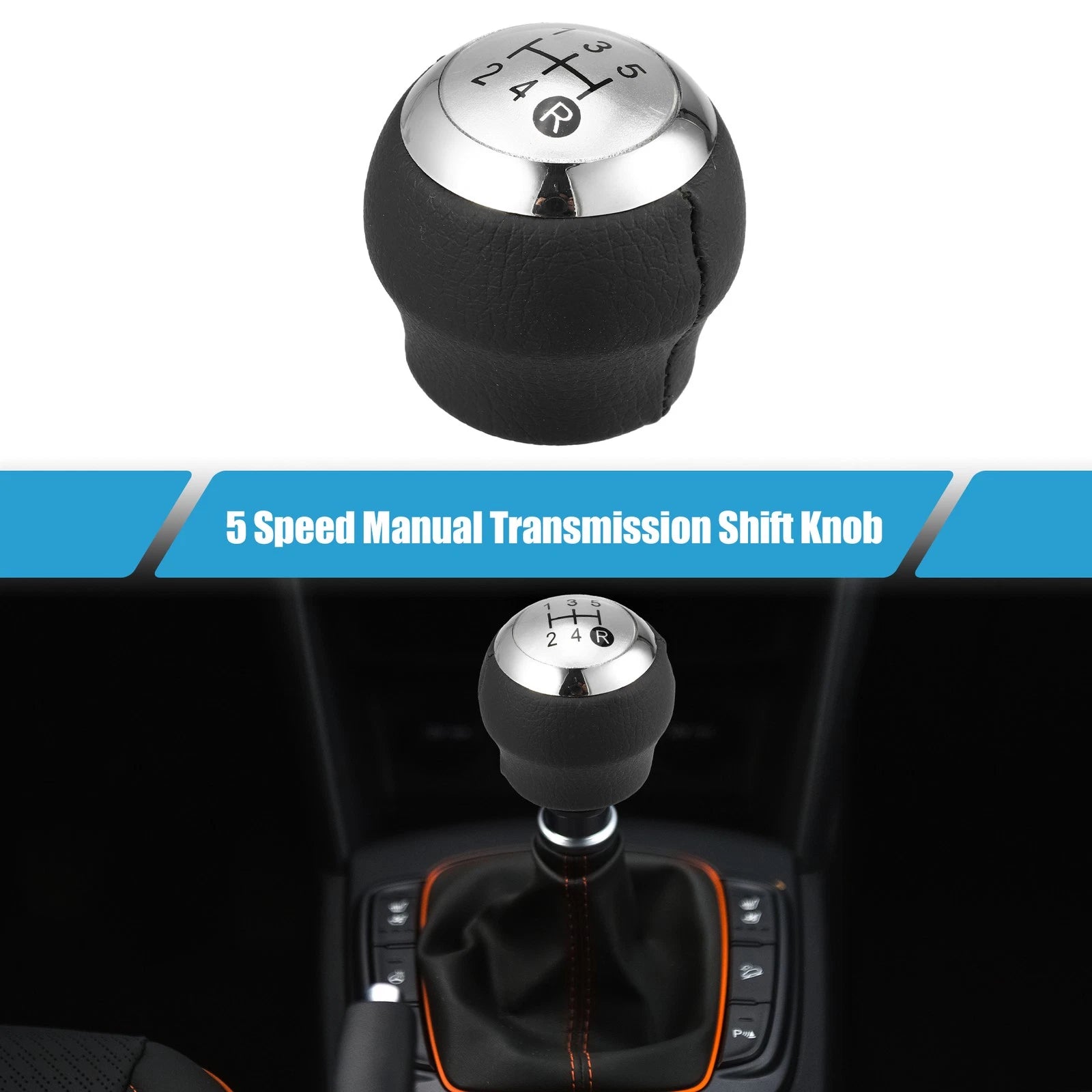 5 Speed Manual Transmission Shift Knob for Toyota Corolla (2007–2013)