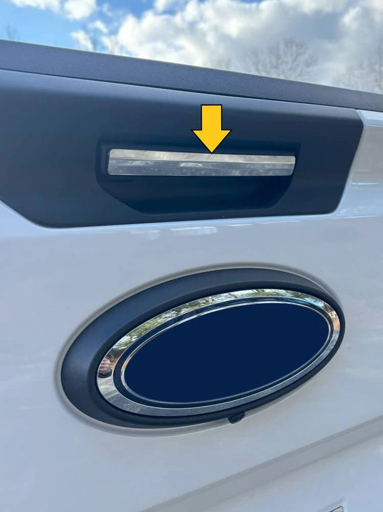 Tailgate Handle Accent Trim Replacement for Ford Ranger (2024–2025)
