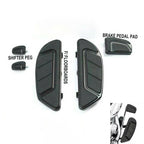 Driver Footboard Brake Pedal Shifter Pegs for Harley Electra Road Glide (1986–Present)