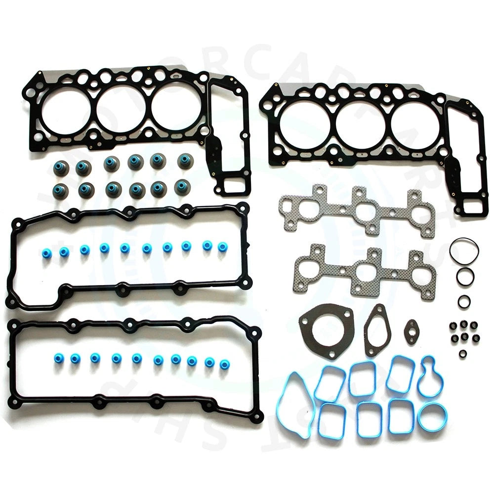 Timing Chain Kit with Head Bolts and Gasket for Dodge Ram 1500 Jeep Liberty (2002–2003)