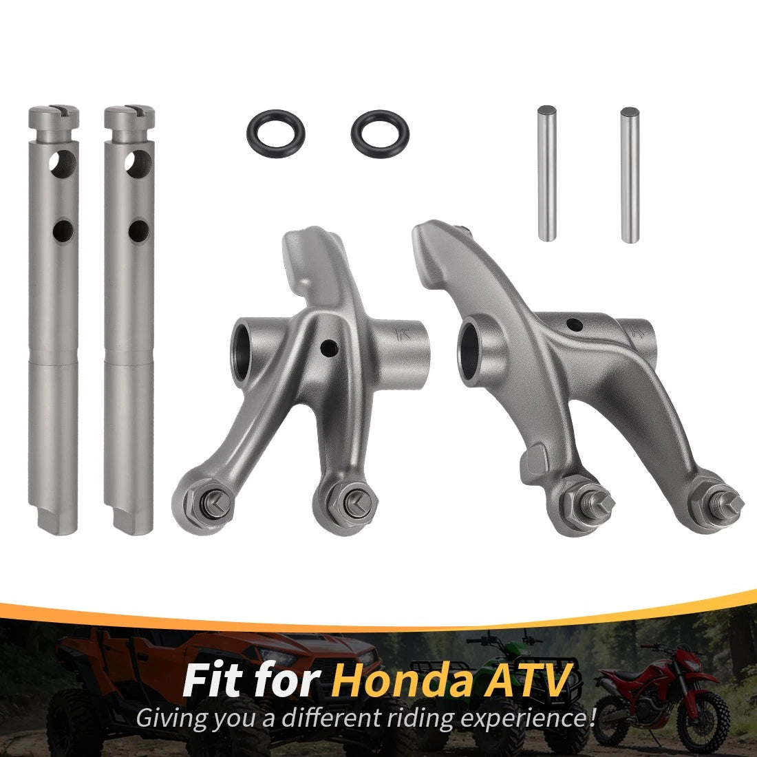 Valve Rocker Arm Shaft Kit for Honda Sportrax TRX300EX TRX300X TRX250X (1993–2009)